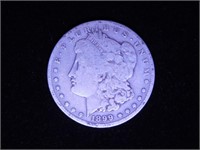 1899-O Morgan silver dollar