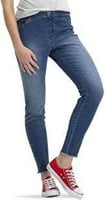 SIZE LARGE NO NONSENSE WOMENS PULL ON JEANS
