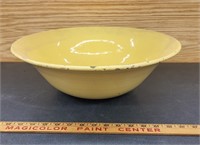 Large Glazed Stoneware Bowl- Italy- 16" across-
