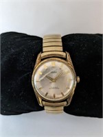 Tempo Automatic Watch 17 Jewels gold bezel