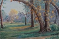 Pastel Painting by Texas Artist Exa Wall