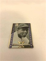 Jackie Robinson Metalic Impression Baseball Card