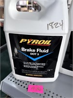 Pyroil Brake Fluid: 1 gal Size, Plastic Bottle A36