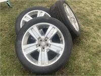 GOODYEAR ALUMINUM 20IN WHEEL AND TIRES