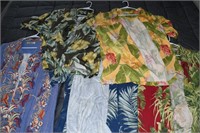 Tommy Bahama Shirts X-L ~ Lot of 5 ~ Genuine