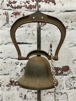 Vintage Cast Iron School Bell