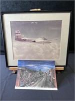 Airplane Print, Carol Hoge Signed and Numbered