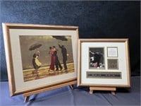 Payne Stewart, Dancing in the Rain Print Framed