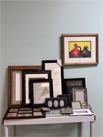 Varies sizes of Frames Some with artwork