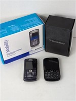 2 x Blackberry Phones for Parts