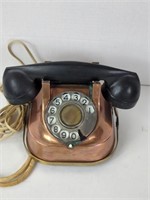 Vintage Working RTT Copper Desk Phone