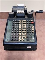 Vintage Adding Machine by Burrough