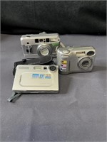 3 Small Cameras