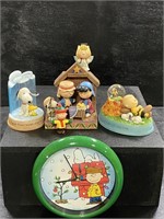 5pc Peanuts Gallery Sculptures & More