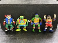 4pc Teenage Mutant Ninja Turtle Action Figures