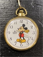 Lorus Mickey Mouse Pocket Watch
