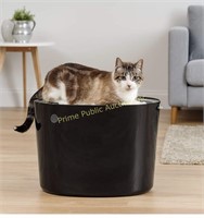 Iris Ohyama $31 Retail Cat Litter Tray with