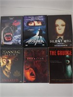 Horror/Thriller Movie DVD Lot x 6