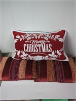 Christmas Themed Plush Throw Pillows