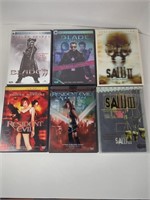 Blade, Saw, Resident Evil DVD Lot x 6