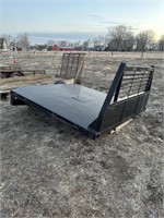 1092 -CIRCLE D FLATBED TRAILER FOR PICKUP 8'X8.5'