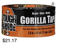Gorilla Tough & Wide Utility Tape, Duct Tape,