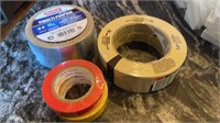 Lot of 4 different Tapes Duct, Masking and imx