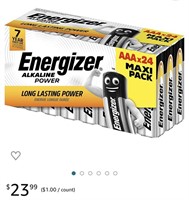 Energizer 24x AAA Alkaline Power Batteries