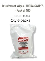 Disinfectant Wipes - ULTRA SWIPES - Pack of