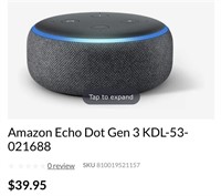 Echo Dot (3rd gen) - Smart speaker with Alexa -