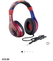 eKids Spiderman Wired Headphones - Red 

Enjoy