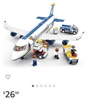 Sluban Aviation Blocks Plane Bricks Toy-Airbus