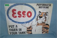Esso Put a tiger in your tank retro style advertis