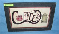 Coffee 5 cents display sign