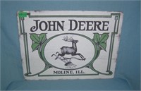 John Deere Moline IL retro style advertising sign