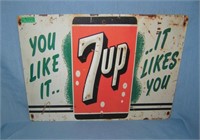 7up Soda retro style advertising sign