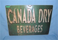 Canada Dry Beverages retro style advertising sign