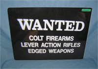 Wanted Colt Firearms Lever Action Rifles Edged Wea
