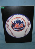 New York Mets retro style advertising sign