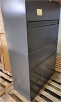 Hon 42" Lateral 5 Drawer Charcoal - Like New