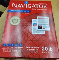 500 Sheets Navigator Extra Bright Paper