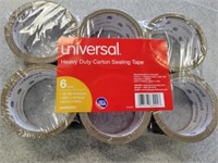 6pk Heavy Duty Packing Tape New in Pack
