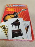 Music Makers Muscial Instruments Cards