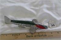 7" Jim Dorrance Green/White Pike Body