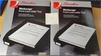 2 - Swingline Stack Trays New in Boxes