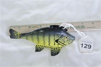 6" Rudy Zweig Green Sunfish Decoy
