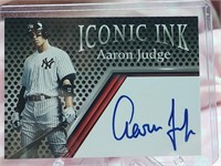 Aaron Judge Custom autograph copy Baseball Card.