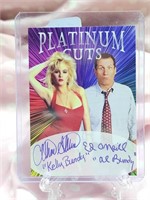 Kelly & AL Bundy facsimile autographed card