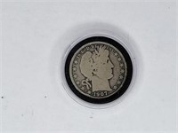 1907 Barber Half Dollar Coin