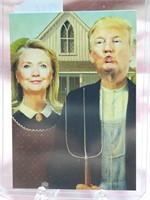 Donald Trump Hillary Novelty card HFCC